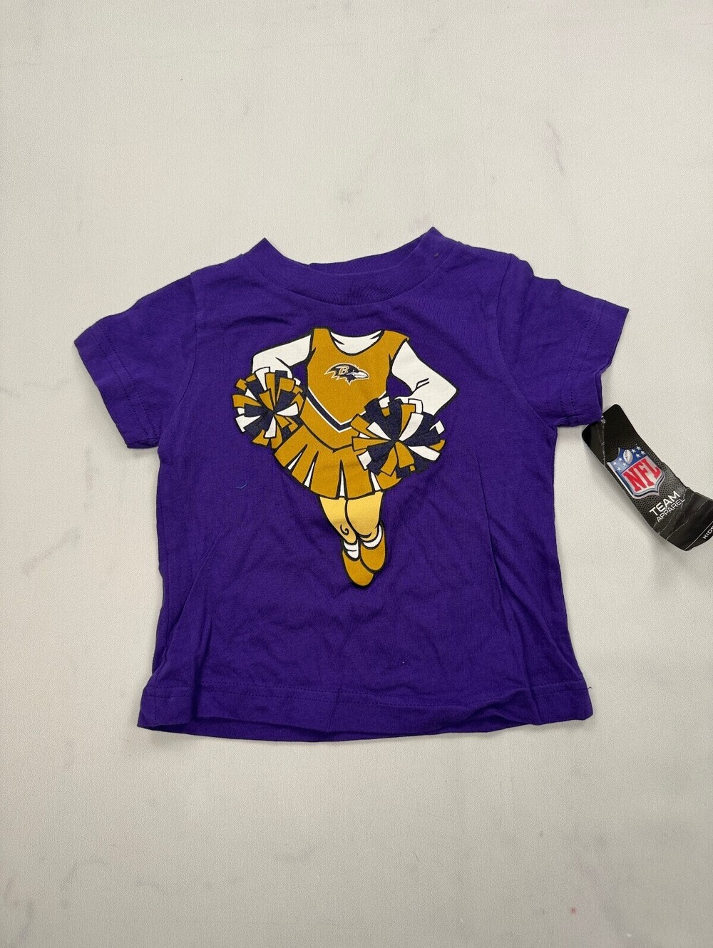 Outer Stuff Baltimore Ravens Tigers Graphic Tee Purple 2010s - Boys 12M